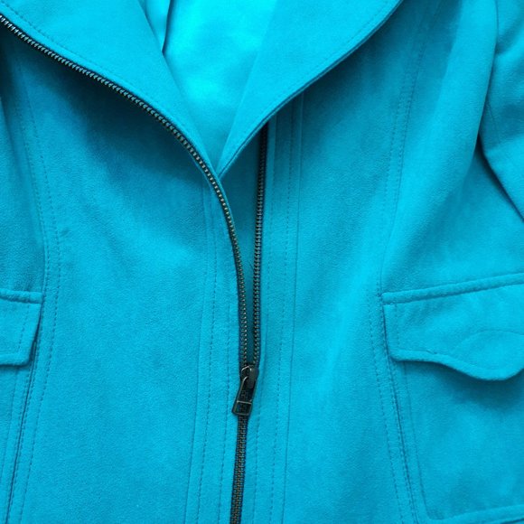 Laura Turquoise Jacket NWT - Picture 7 of 10
